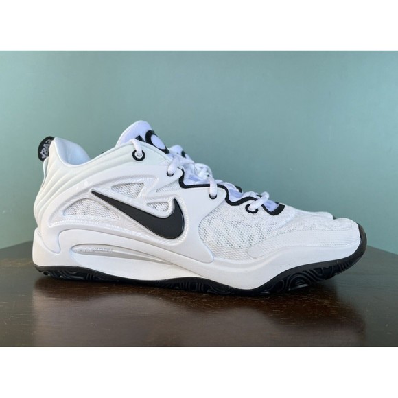 Nike KD 15 TB Promo White/Black Basketball Shoes Men's Size 14 DX6648-100 - Picture 1 of 11